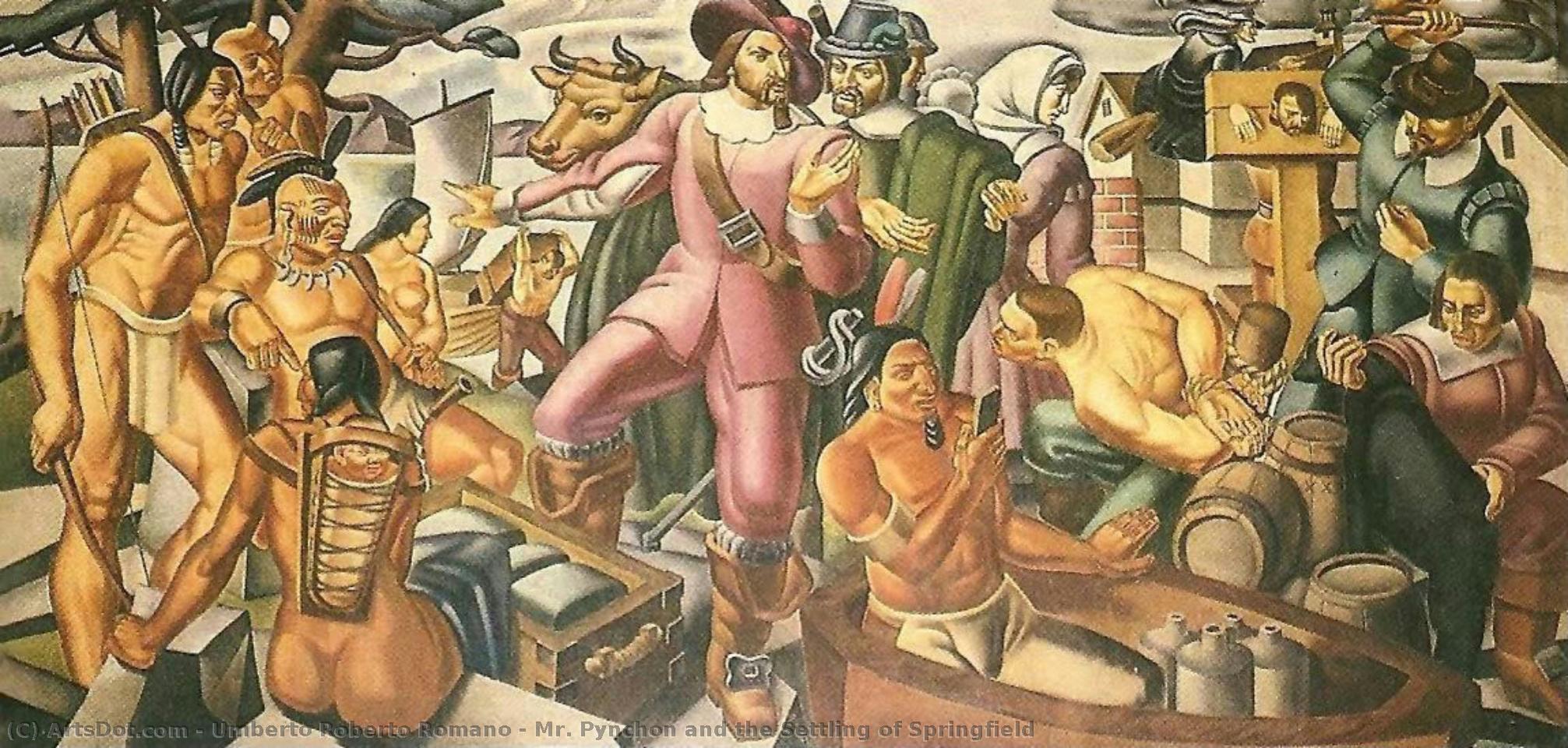 Mr. Pynchon And The Settling Of Springfield — Umberto Roberto Romano