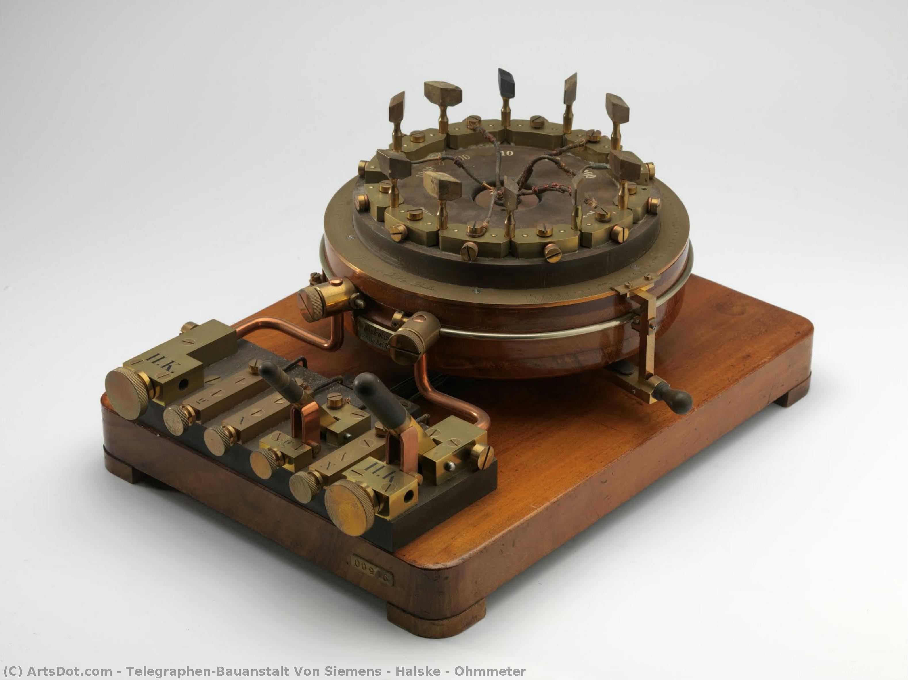 Ohmmeter — Telegraphen-bauanstalt Von Siemens & Halske