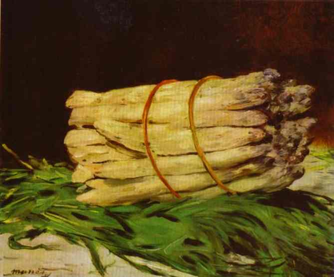 Bundle Of Asparagus — Édouard Manet