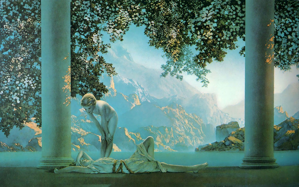 Daybreak — Maxfield Parrish