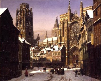Dutch Cathedral Town — Heinrich Hansen