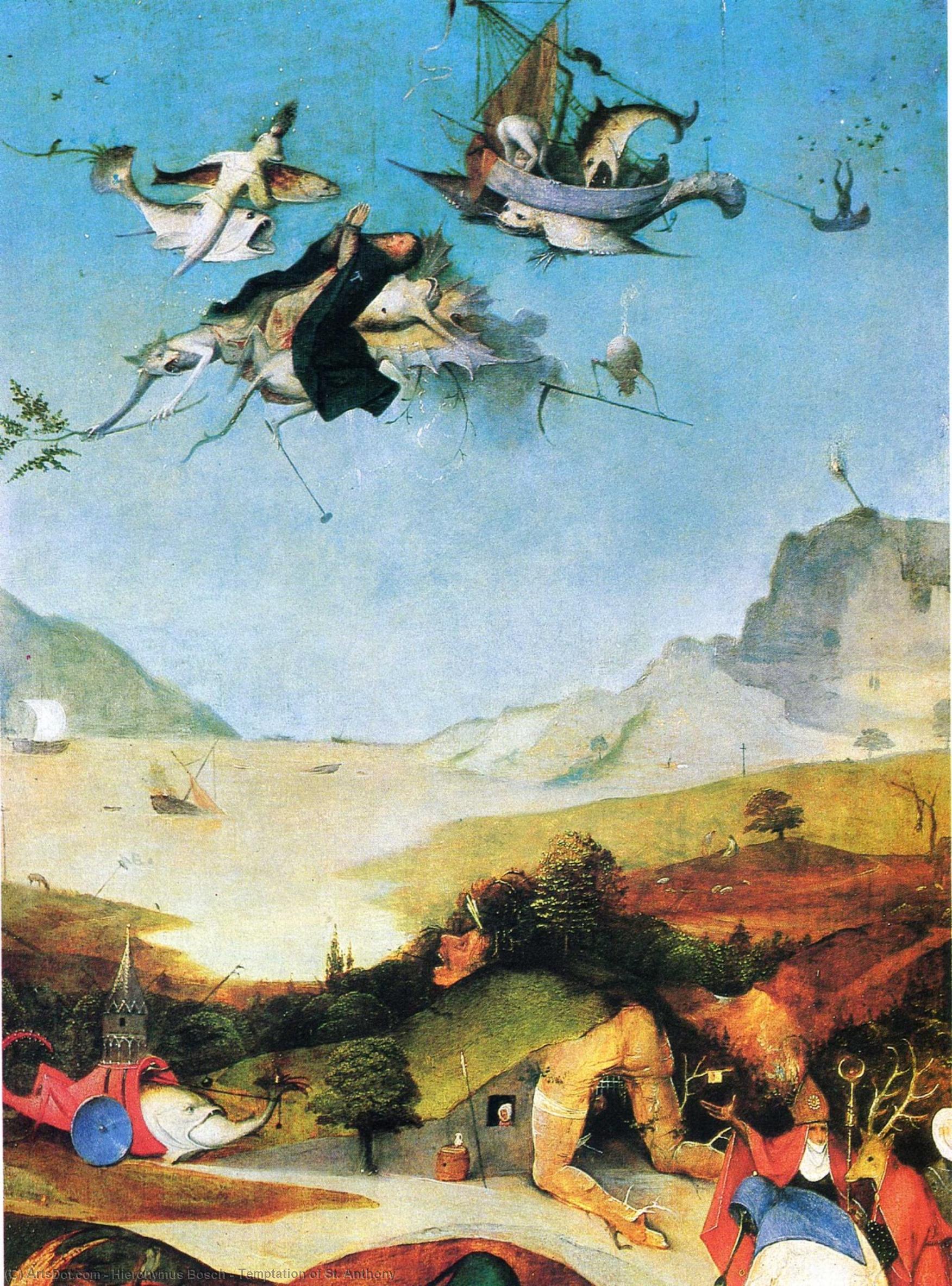 Temptation Of St. Anthony — Hieronymus Bosch