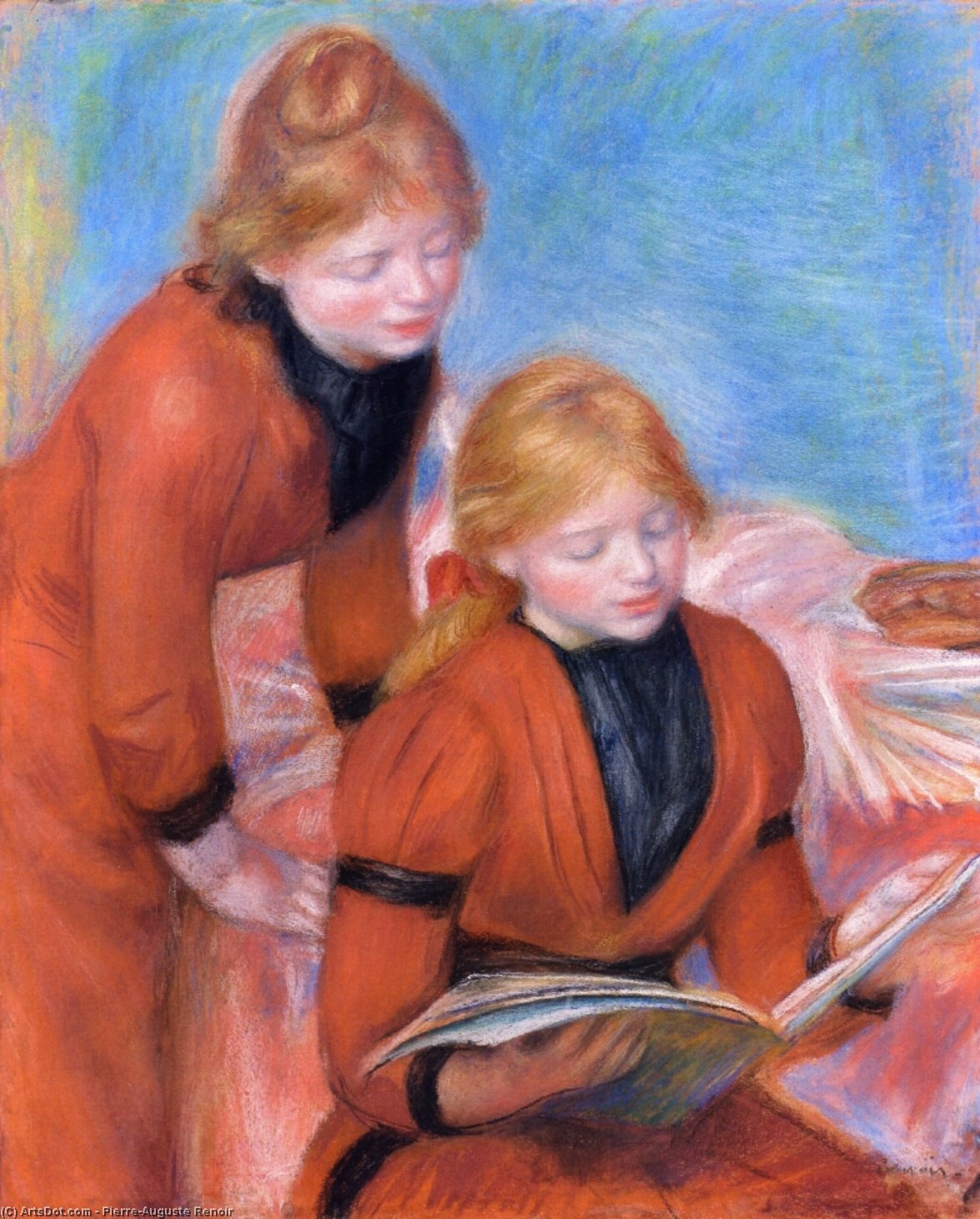 Reading — ピエール＝オーギュスト・ルノワール