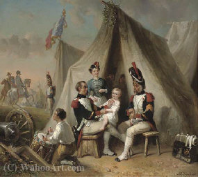 In Napoleon's Camp — Hendricus Engelbertus Reijntjens