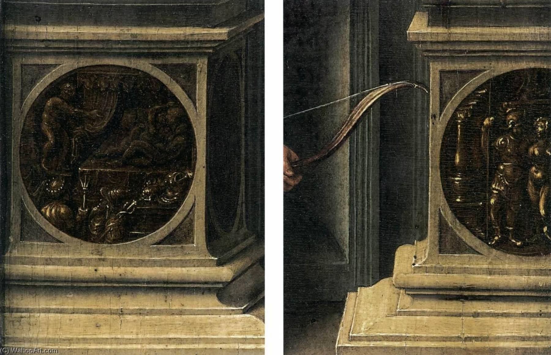 Venus And Cupid (details) — Jan Gossart
