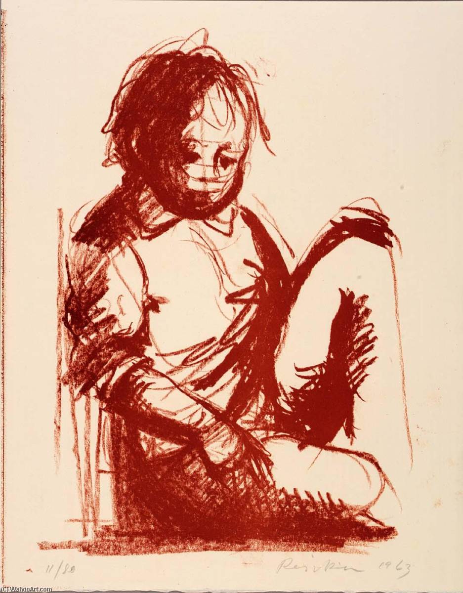 Seated Child — Paul Resika
