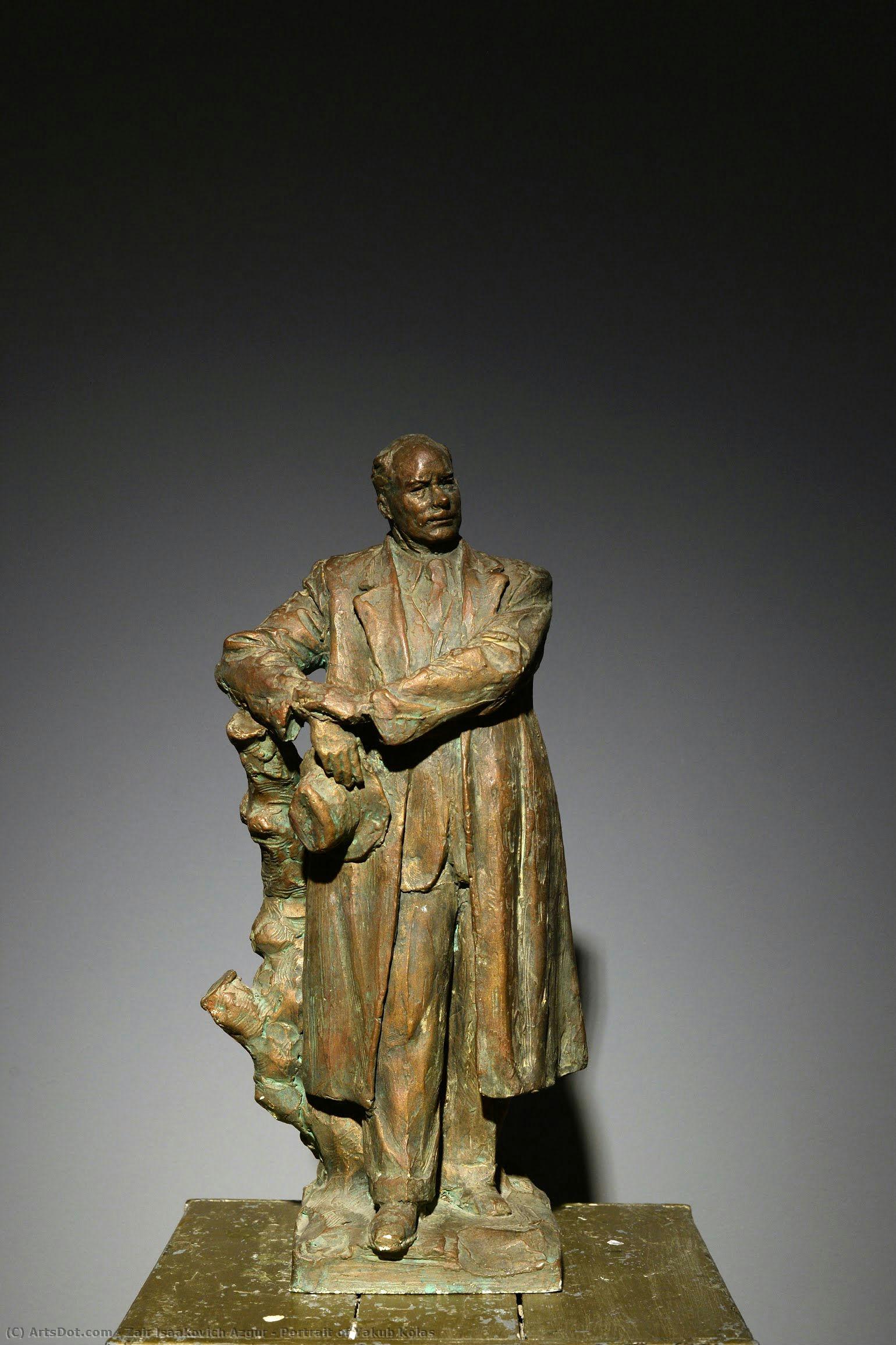 Portrait Of Yakub Kolas — Zair Azgur