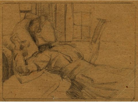 Anna At Branchville — Julian Alden Weir