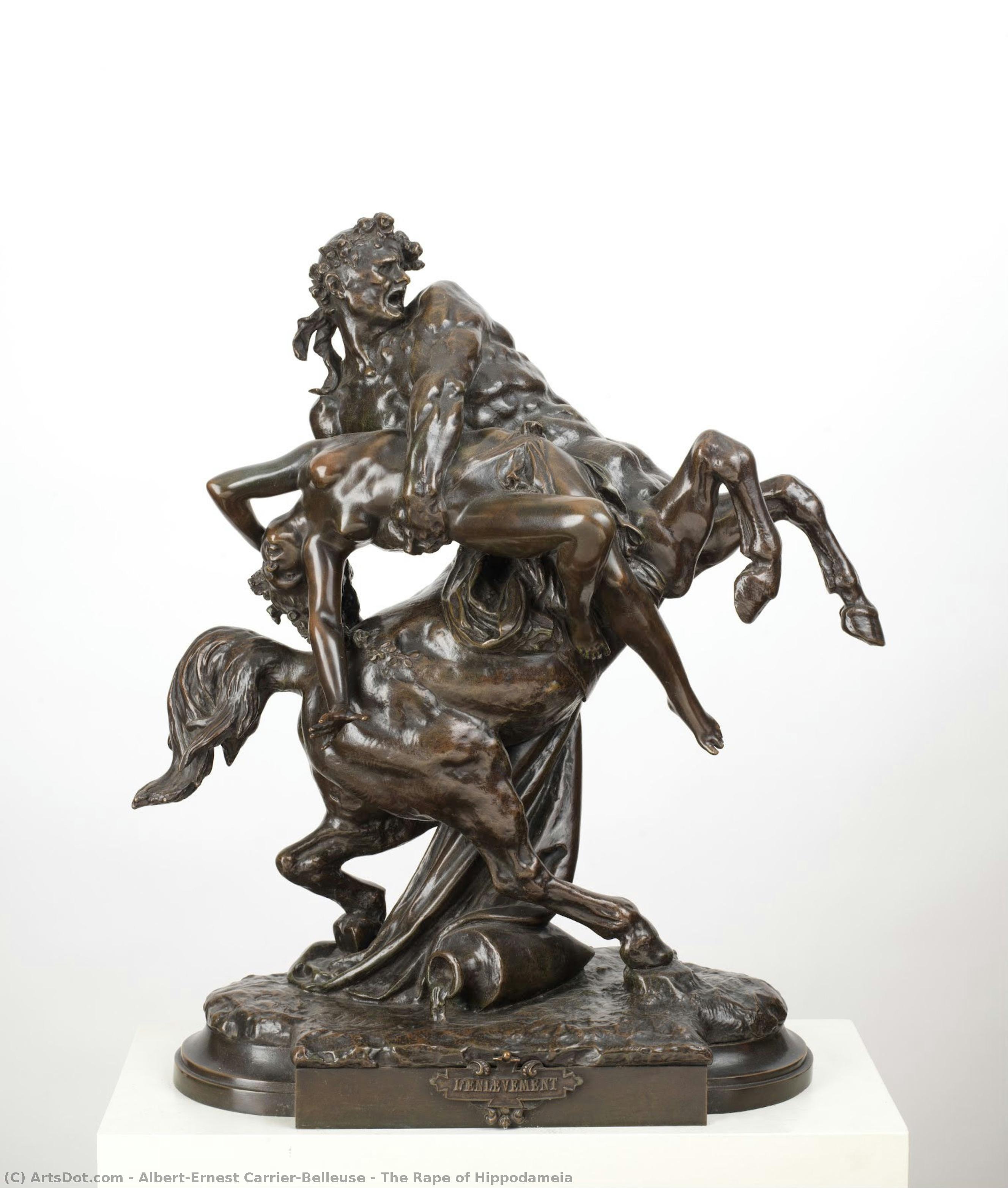 The Rape Of Hippodameia — Albert Ernest Carrier Belleuse