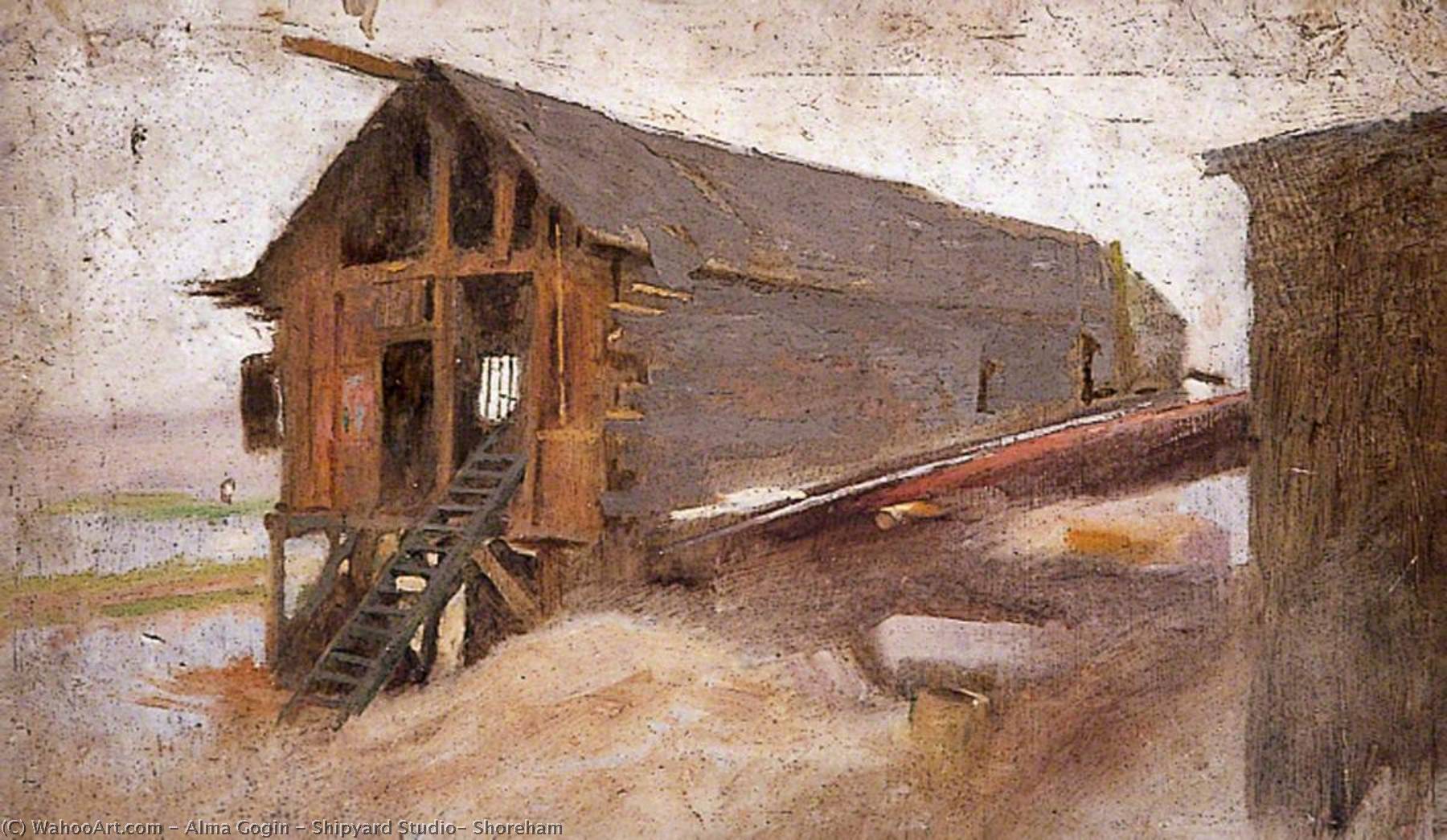 Shipyard Studio, Shoreham — Alma Gogin
