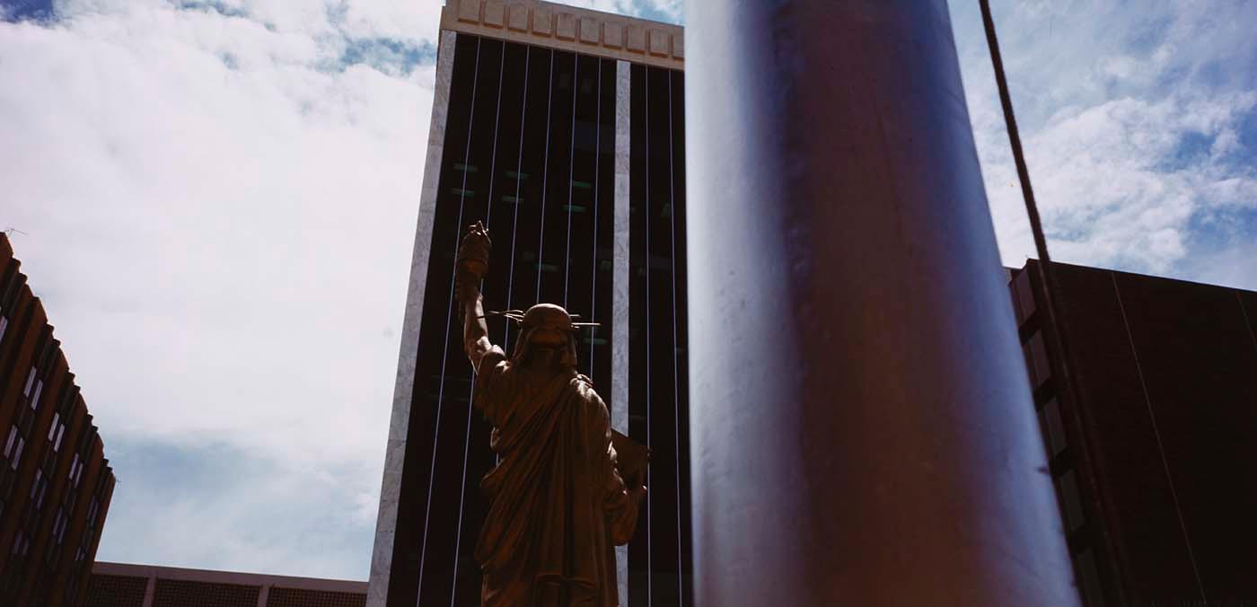 Statue Of Liberty, Midland, Texas, From The Portfolio Statues Of Liberty — Arthur Taussig
