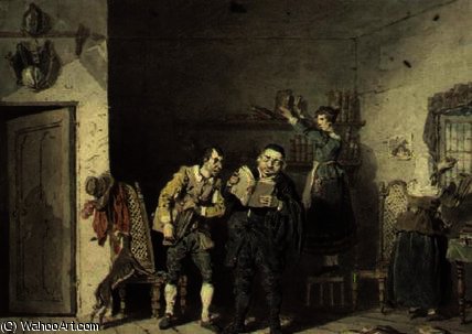 The Priest And The Barbe — Джон Август Аткинсон