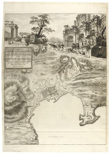 Ruins Of The Palace Of The Emperor Diocletian At Spalatro In Dalmatia (work; Adam, Robert) — Charles James Adams