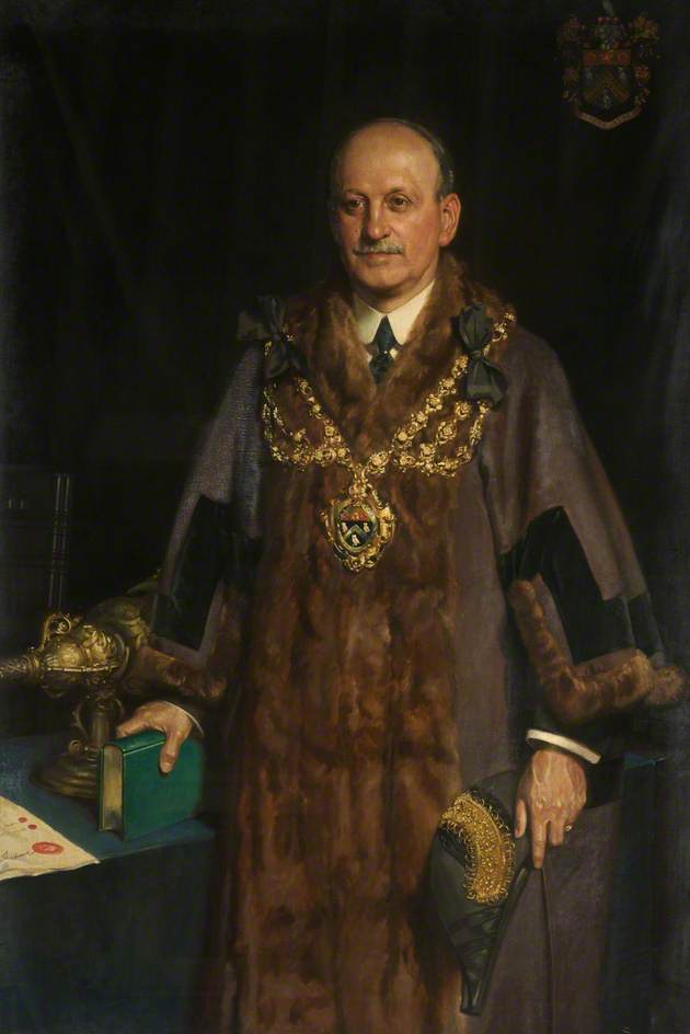 Alderman Charles Hardman, Mayor Of Oldham (1919–1920) — Howard Somerville