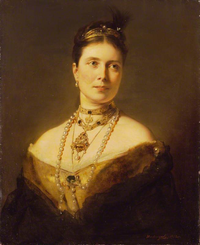 The Empress Frederick Of Germany As Crown Princess Of Prussia — Heinrich Von Angeli