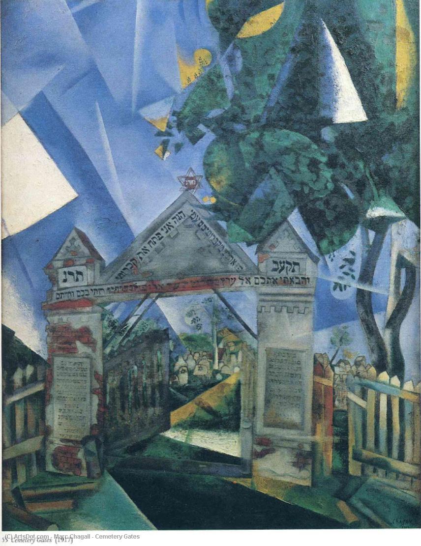Cemetery Gates — Марк Шагал