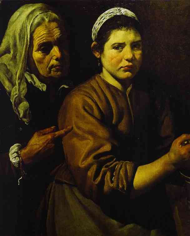 Christ In The House Of Martha And Mary D — Diego Velázquez