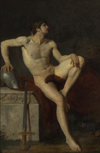 Gladiateur Assis — Jean Germain Drouais