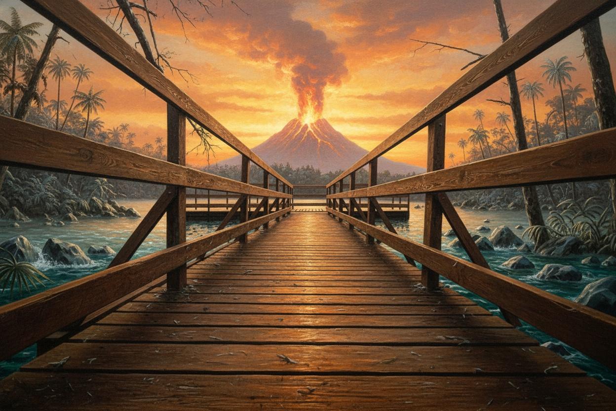 Ember Of The Primordial Dawn: A Luminist Vision — Clément Richard