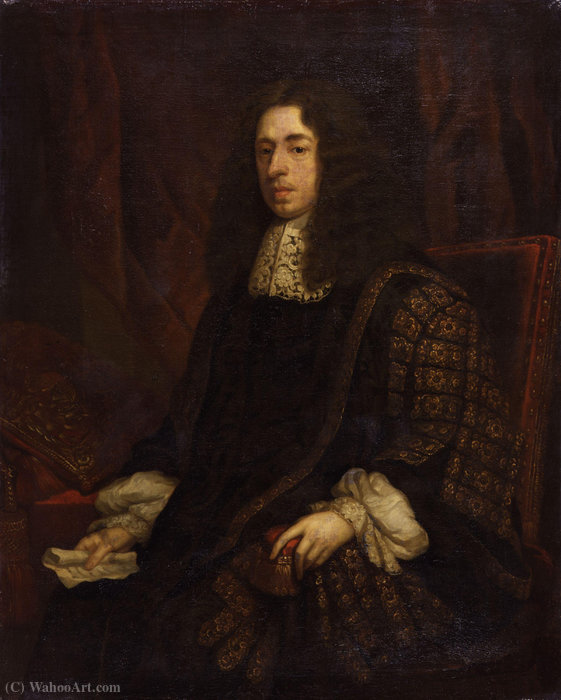 Portrait Of Heneage Finch, 1st Earl Of Nottingham — Bt Sir Godfrey Kneller