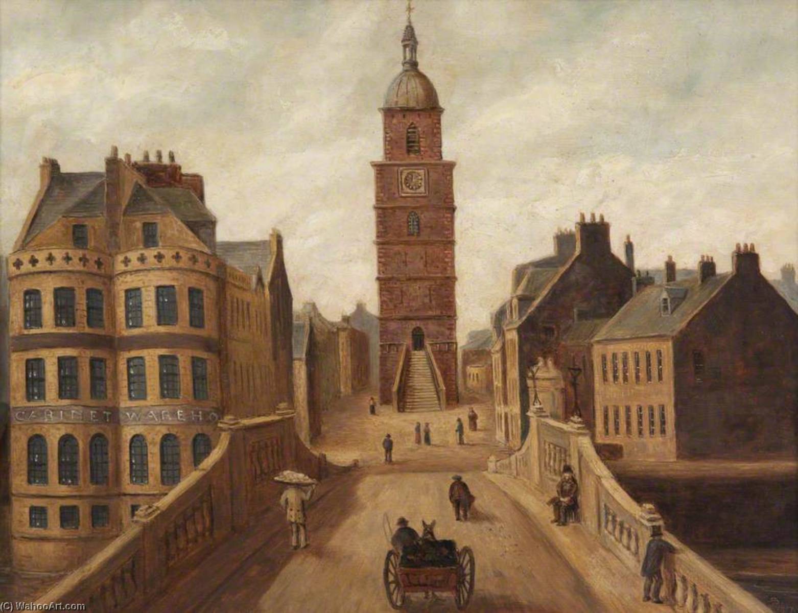 The Old Jail And The First New Bridge — Robert Bryden