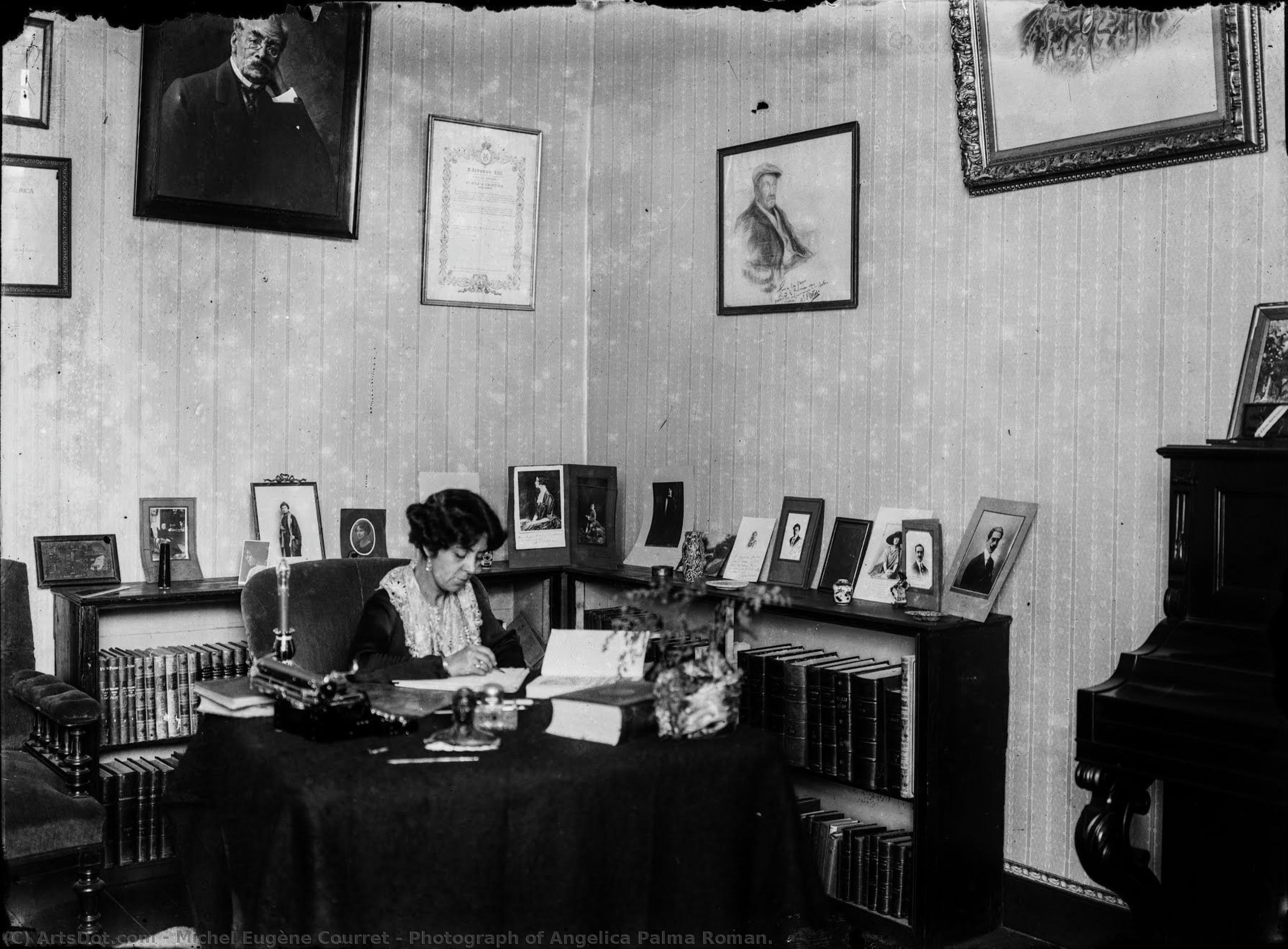 Photograph Of Angelica Palma Roman. — Michel Eugène Courret