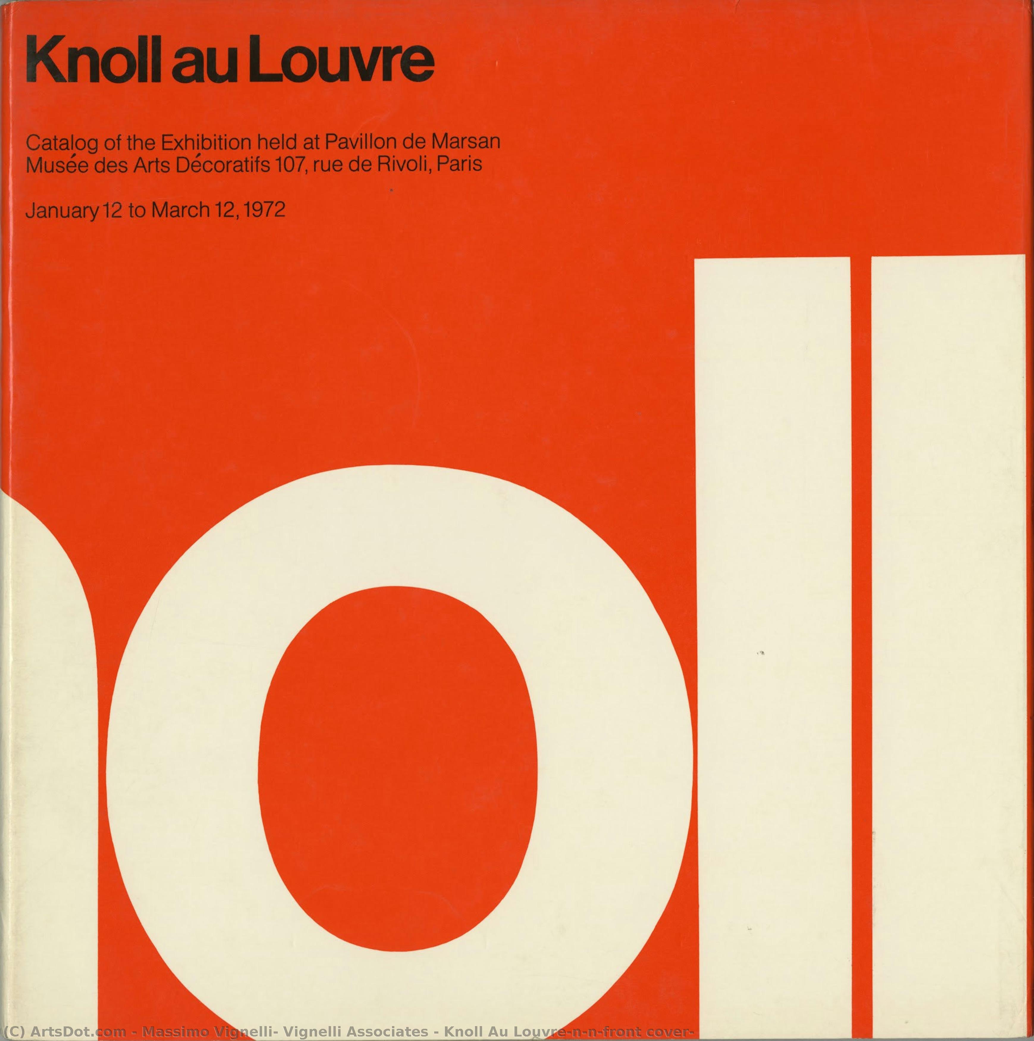 Knoll Au Louvre\n\n[front Cover] — Massimo Vignelli, Vignelli Associates