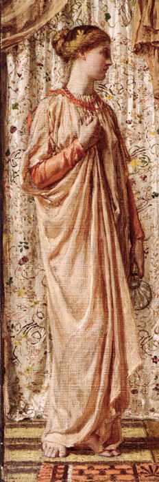 Standing Female Figure Holding A Vase — Albert Joseph Moore