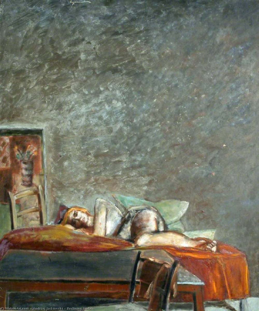 Reclining Nude — Andrzej Jackowski