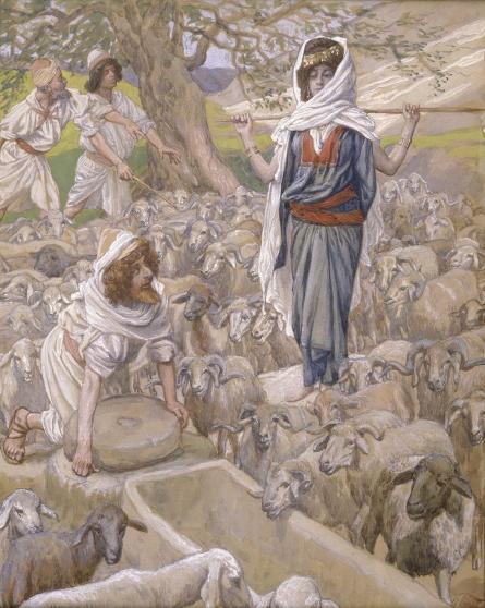 Jacob And Rachel At The Well — Jacques Joseph Tissot