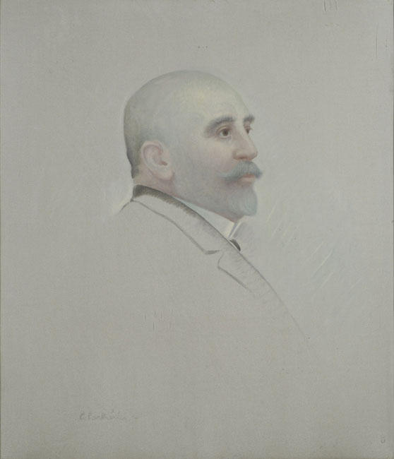 Portrait Of P. Papathanasiou — Konstantinos Parthenis