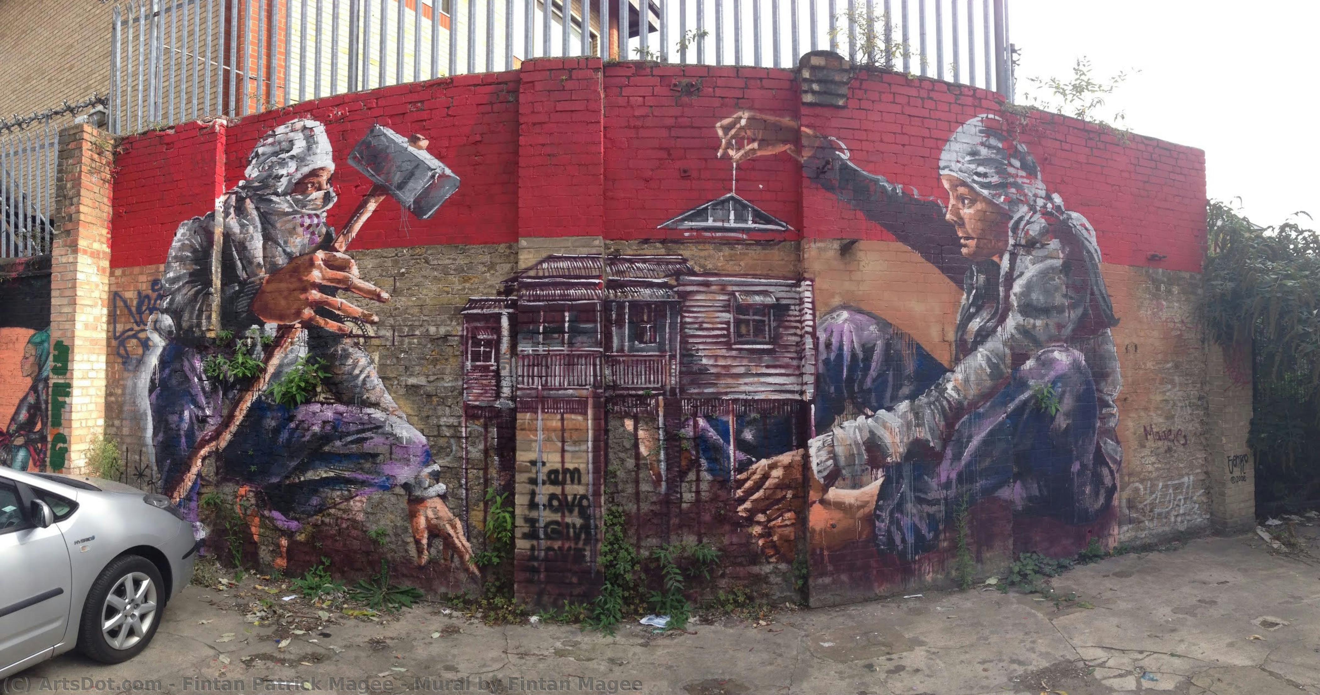 Mural By Fintan Magee — Fintan Patrick Magee