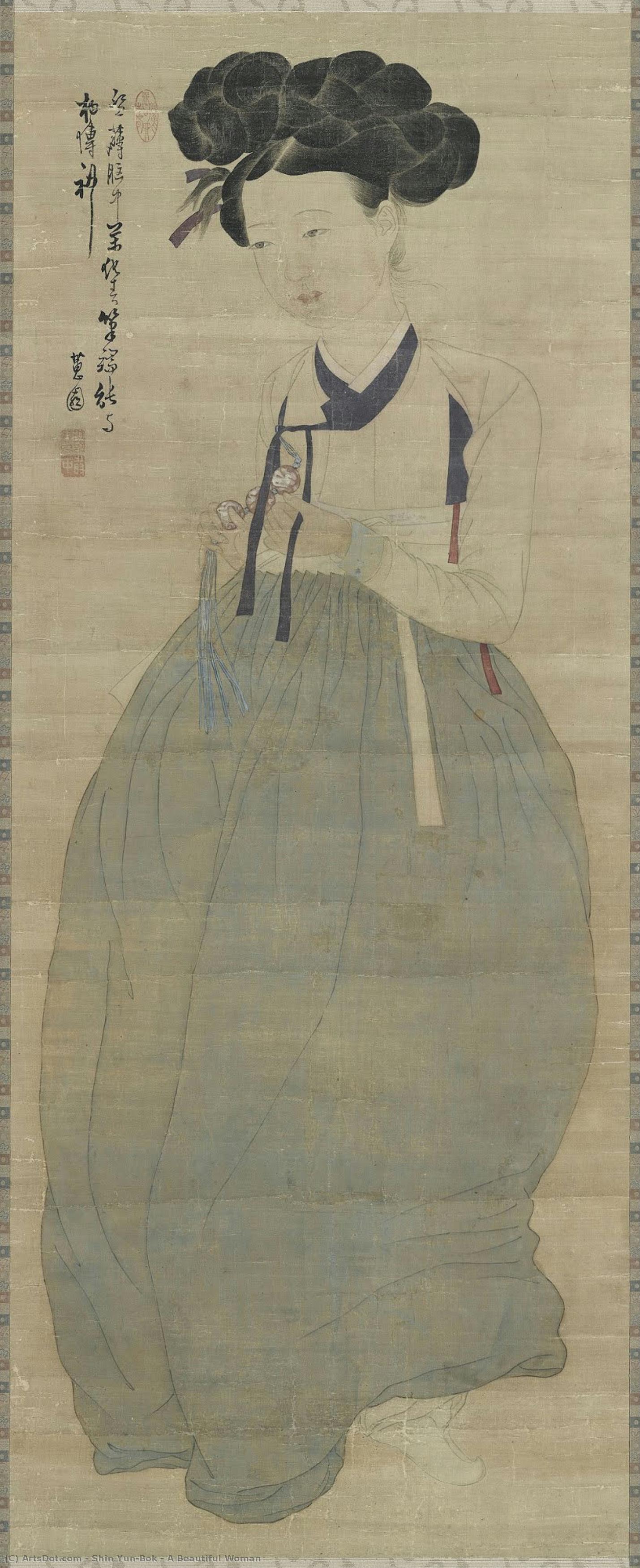 A Beautiful Woman — Shin Yun-bok