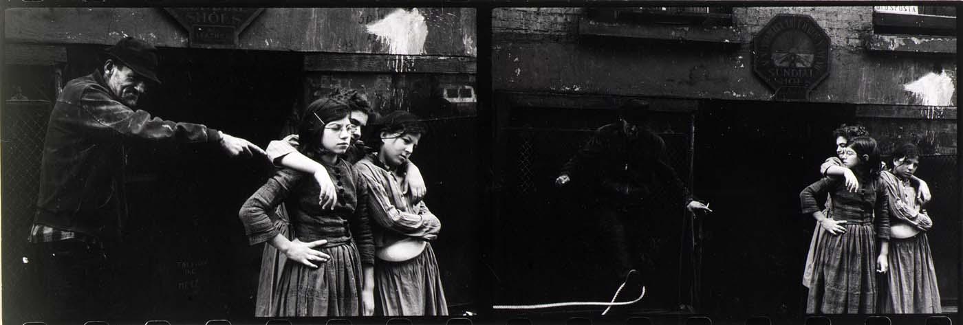 Spring Street, Girls (from Series, Chinatown) — Eve Sonneman