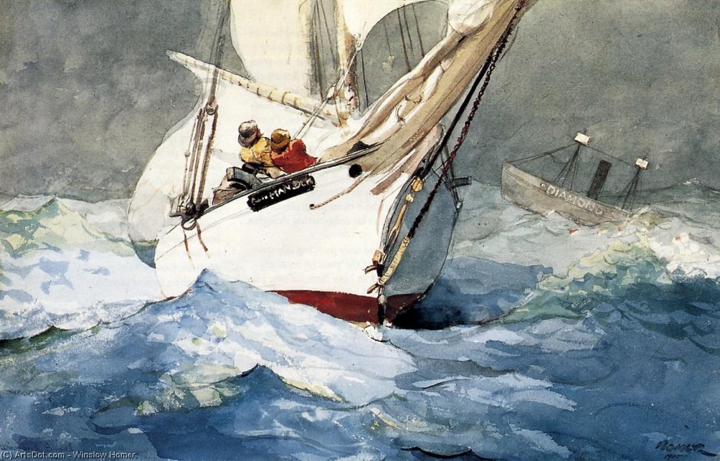 Diamond Shoal — Winslow Homer