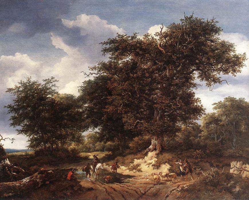 The Great Oak — Якоб Исааксзон Ван Рейсдал