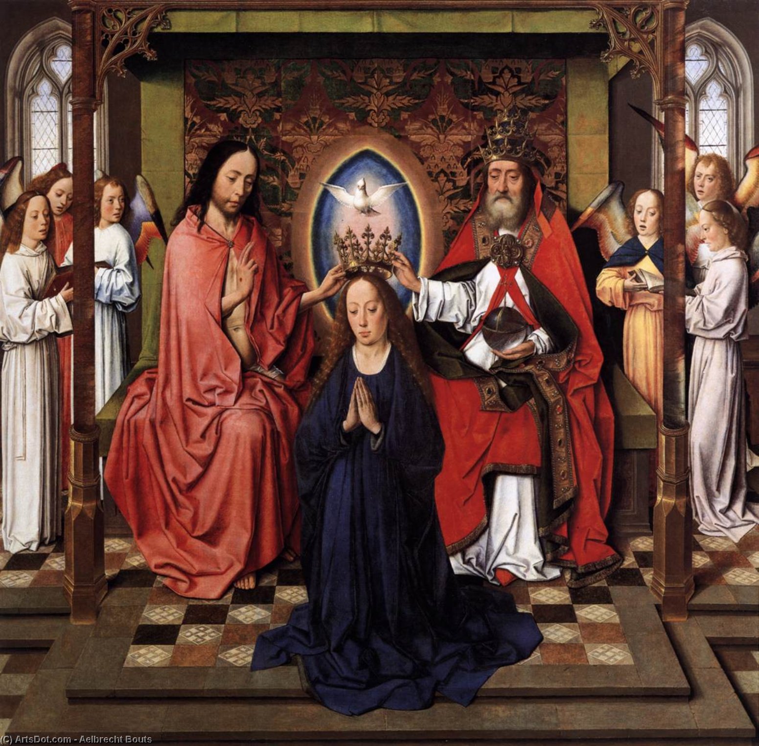 Coronation Of The Virgin — Aelbrecht Bouts
