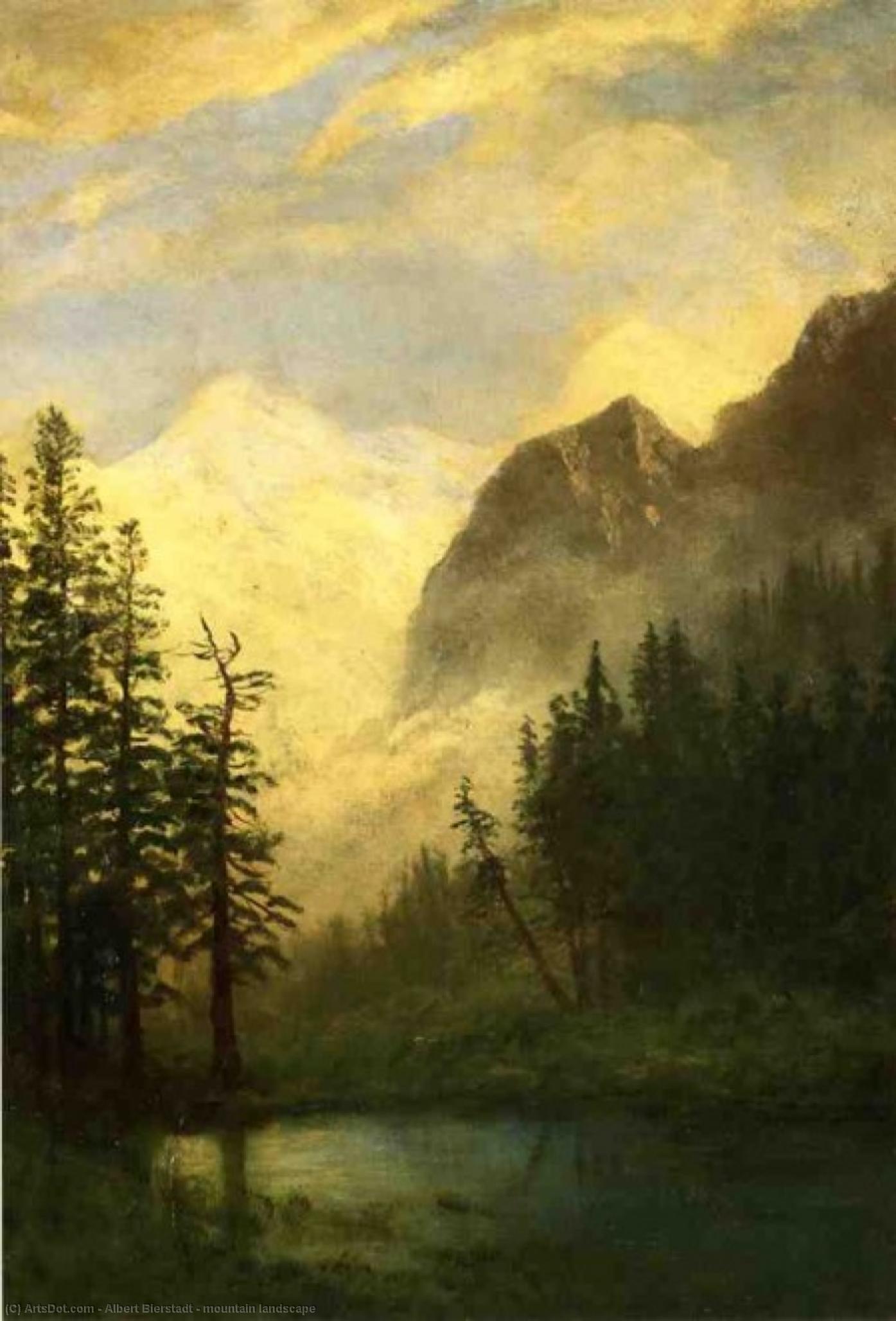 Mountain Landscape — Альберт Биерштадт