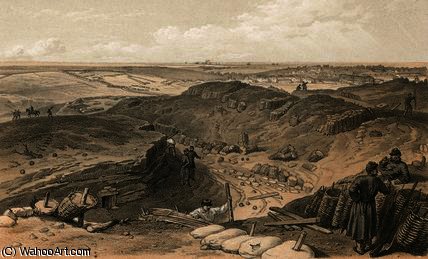 Ditch Of The Malakoff, Battery Gervais — William Simpson