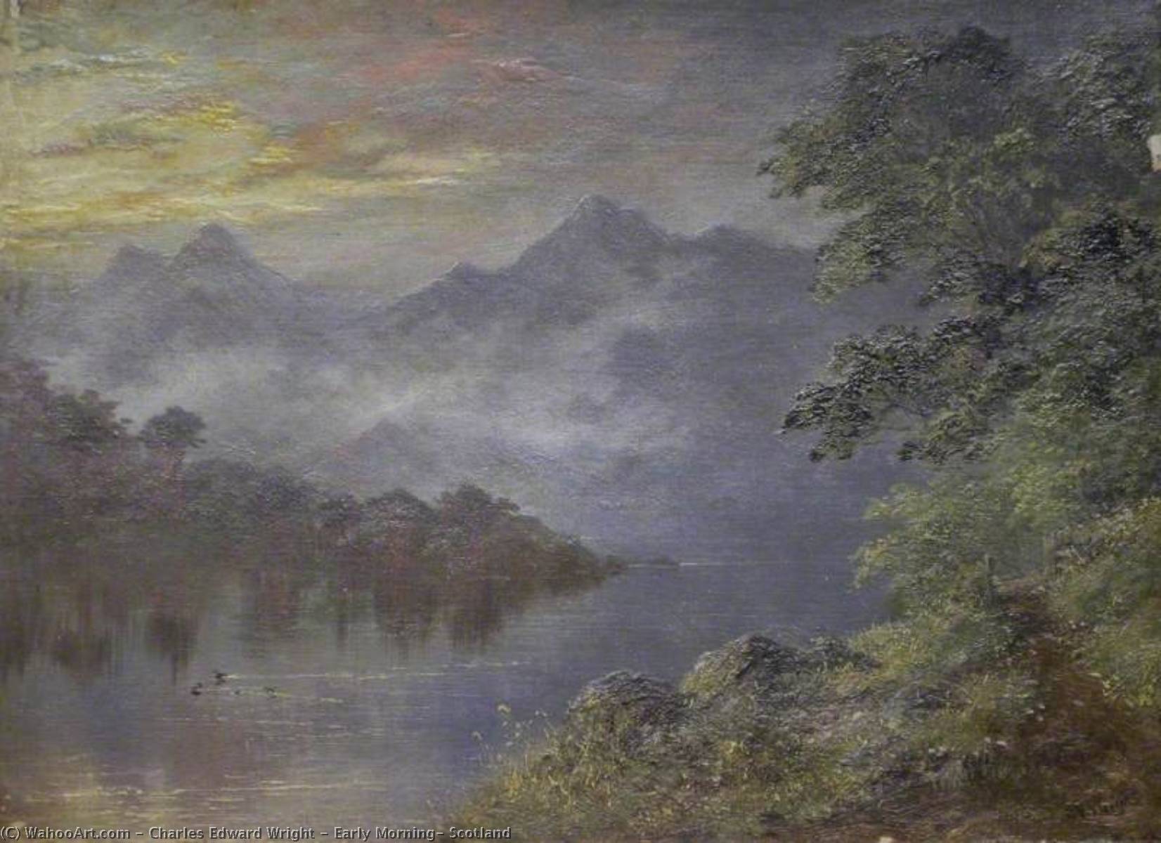 Early Morning, Scotland — Charles Edward Wright