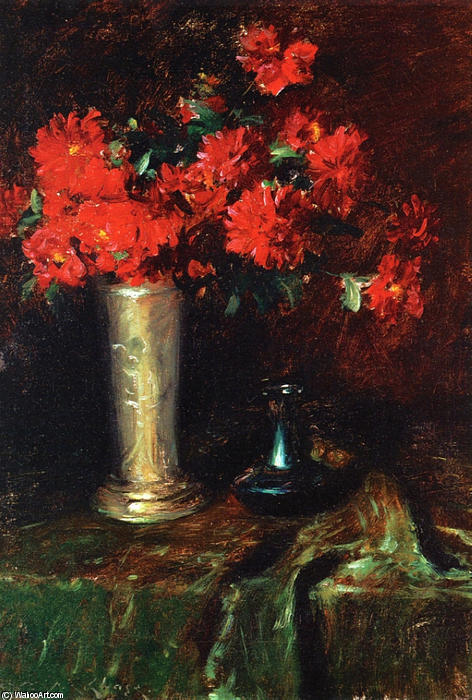 Still Life - Flowers — ウィリアム・メリット・チェイス