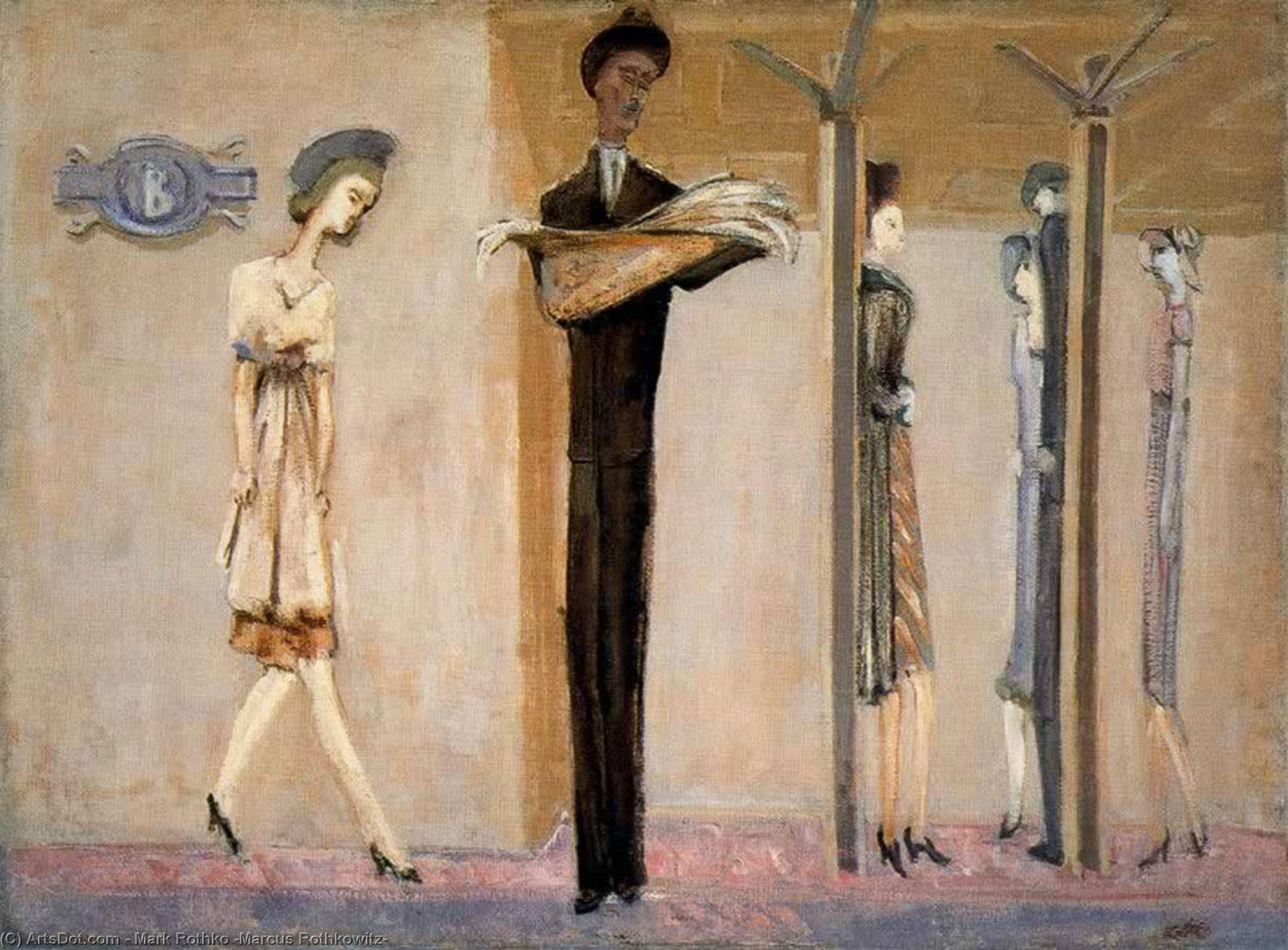 Untergrund-fantasie — Mark Rothko
