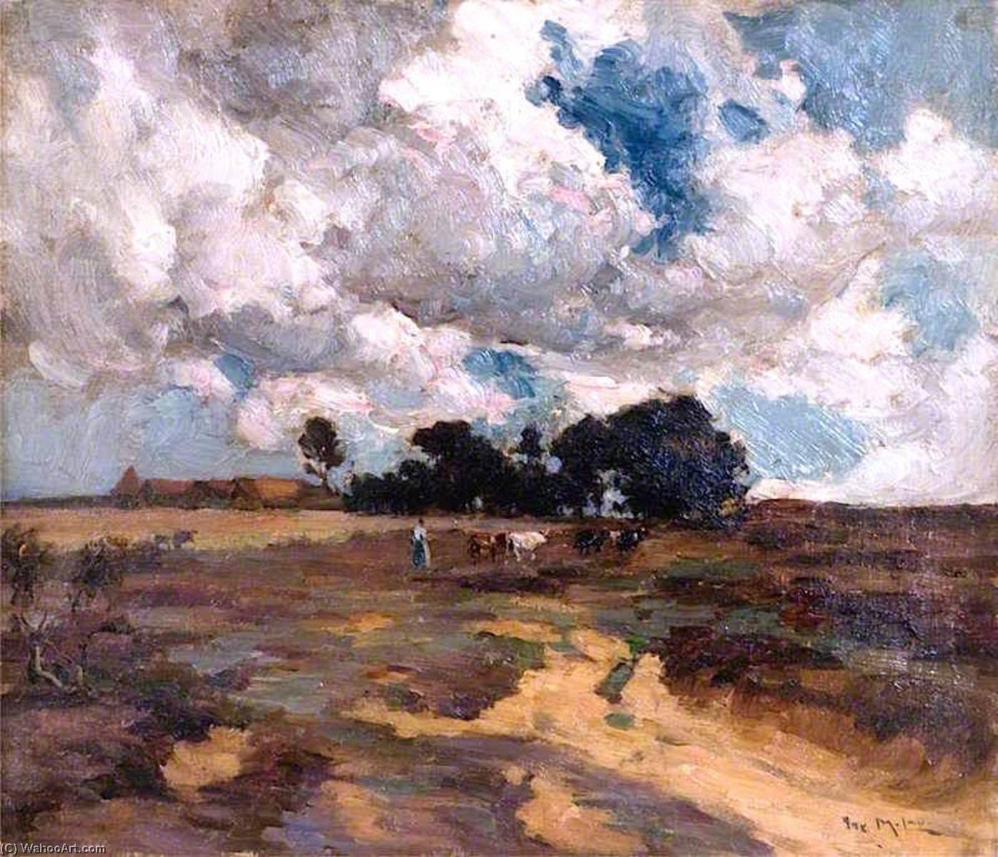 Droving The Cattle — Joseph Milne