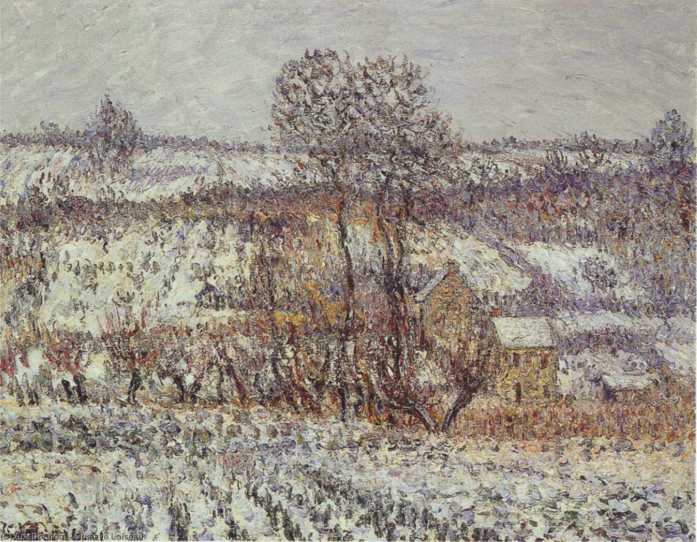 The Oise At Pontoise — Gustave Loiseau