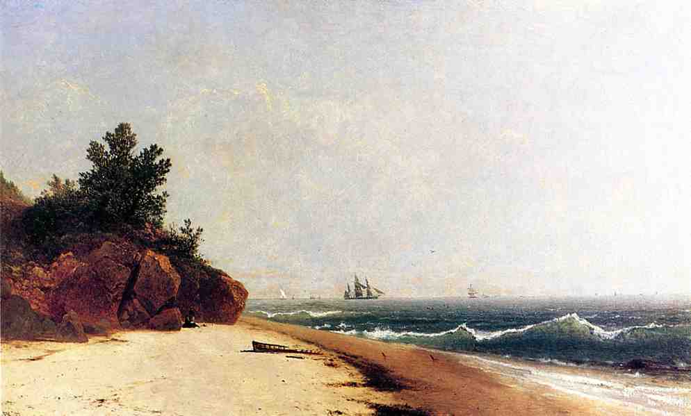 On The Coast, Beverly Shore, Massachusetts — John Frederick Kensett