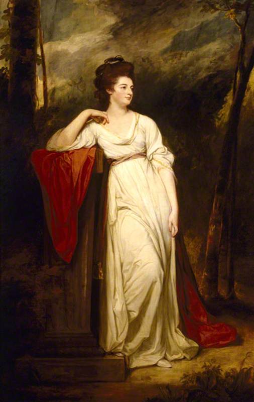 Frances Woodley (1760–1823), Mrs Henry Bankes Ii — George Romney