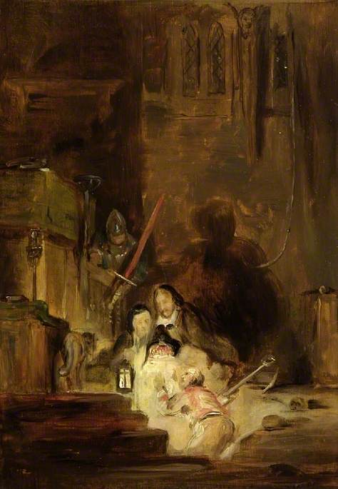 The Burial Of The Scottish Regalia — Sir David Wilkie