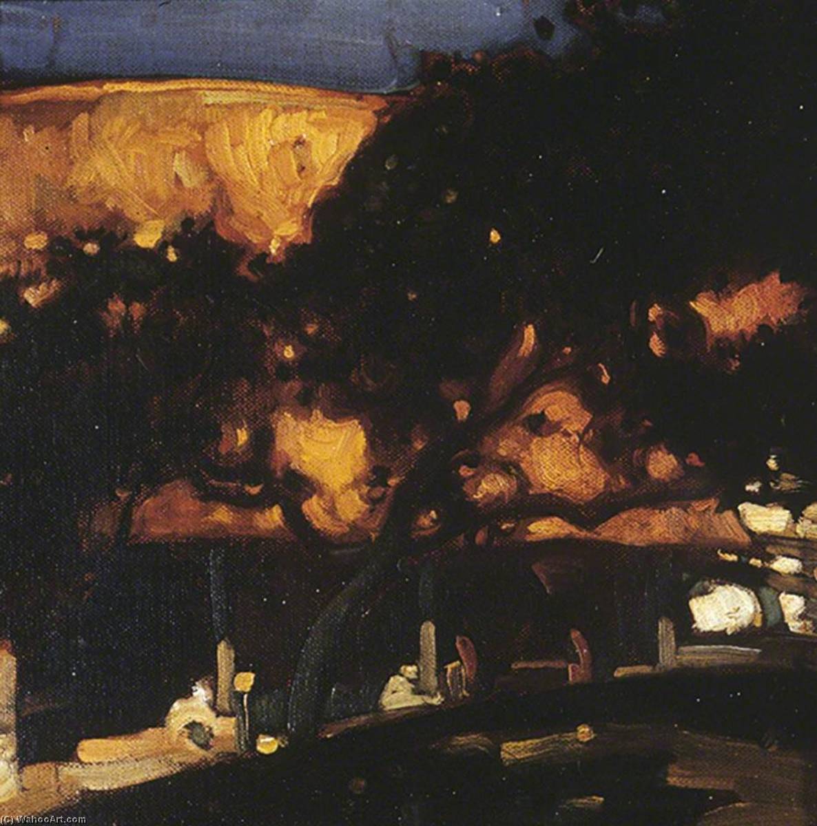A Landscape Study — フランク・ブラングウィン
