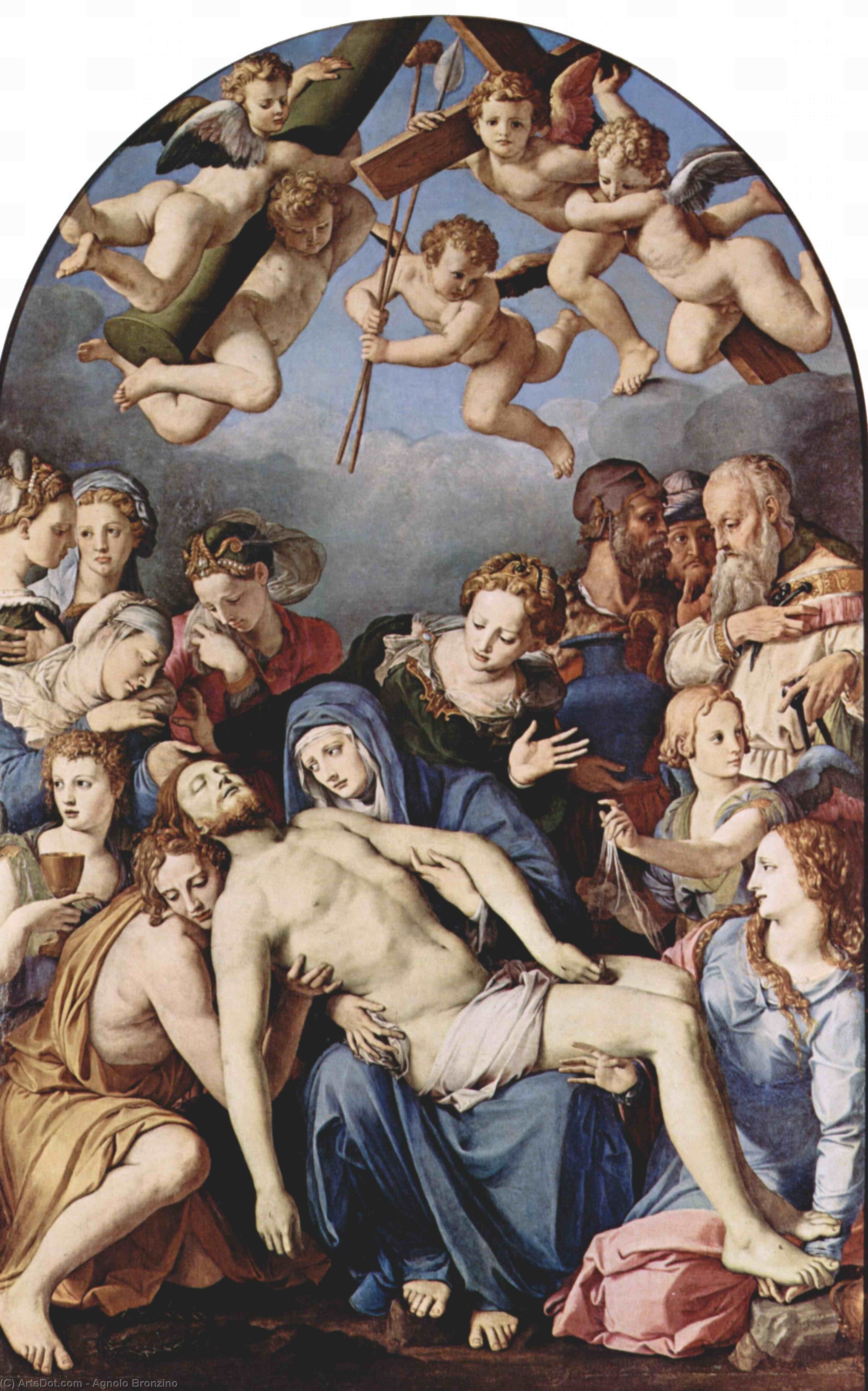 Deposition From The Cross — Agnolo Bronzino