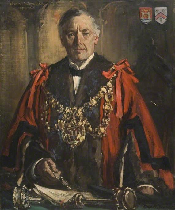 Edward Reynolds (b.c.1871), Mayor Of Bridport (1919 1945) — Francis Henry Newbery